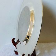 Petrossian silver-plated metal dish, hallmarked, France