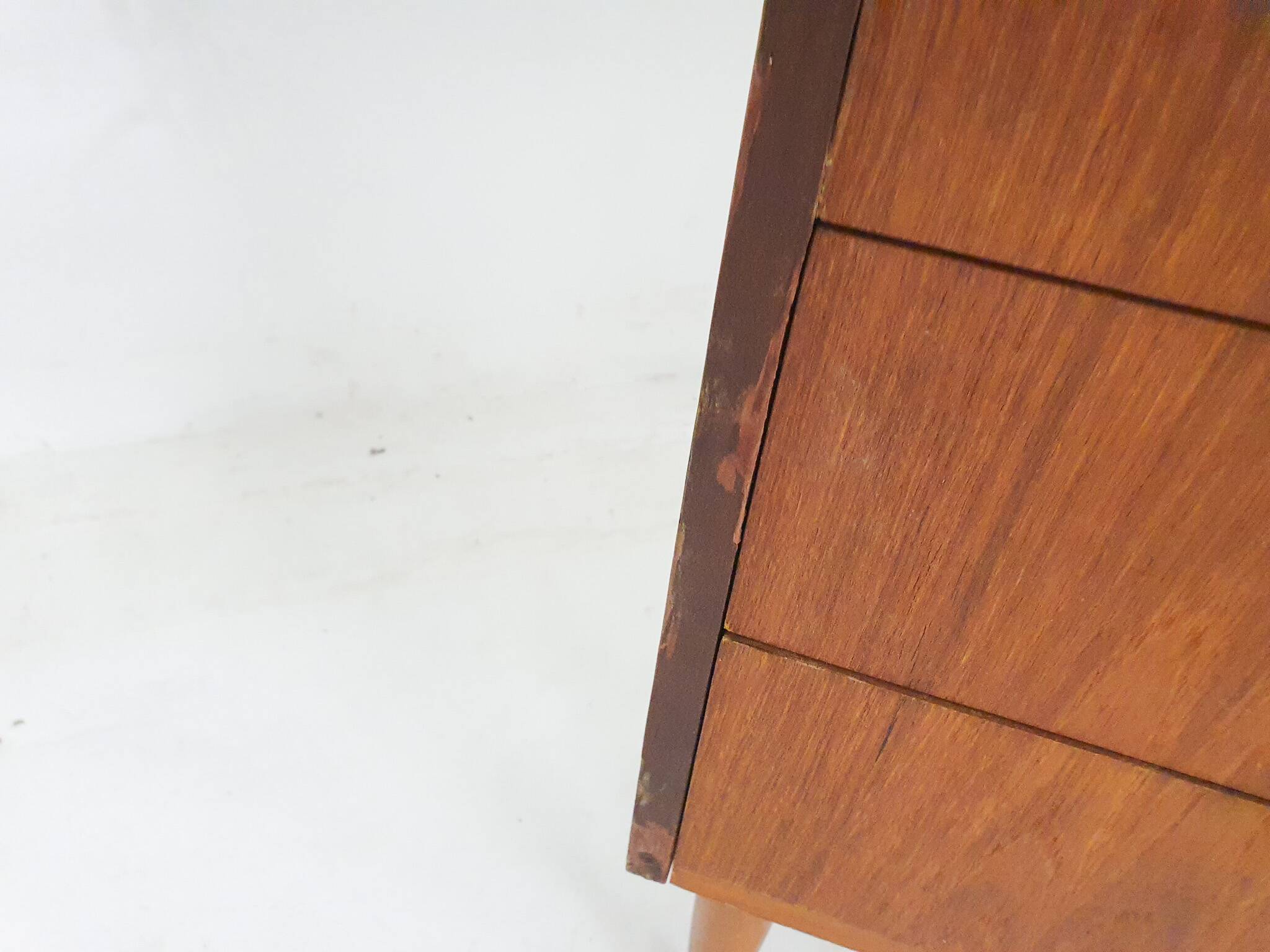 Commode en teck par MSI, Suède années 1950