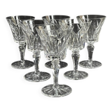 6 Verres à eau taille n° 2 - Saint Louis service Camargue