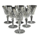 6 Verres à eau taille n° 2 - Saint Louis service Camargue