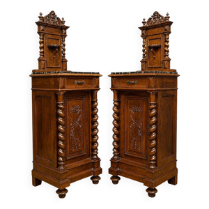 Paire de petits meubles - chevets