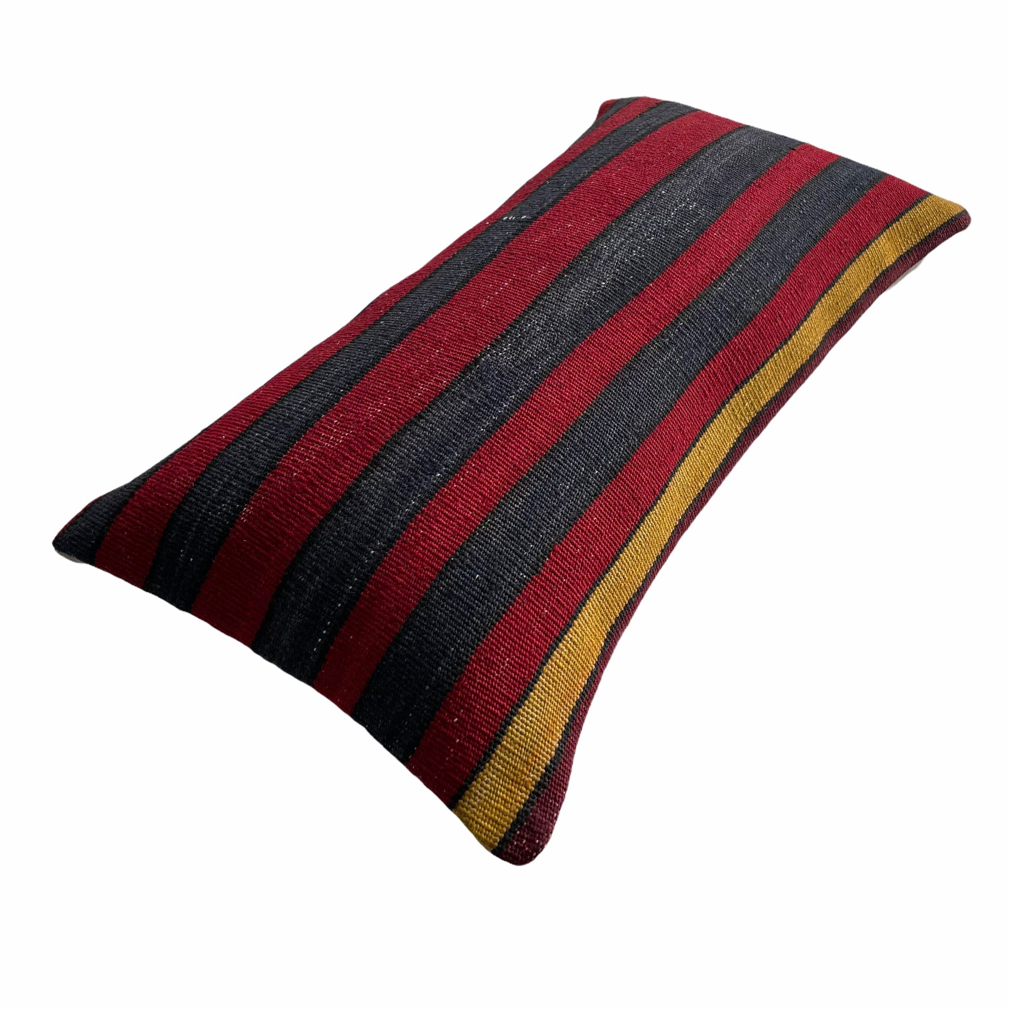 Housse de coussin kilim turque vintage 30 x 60 cm