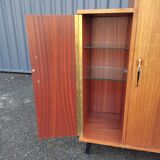 Vintage bar fridge cabinet