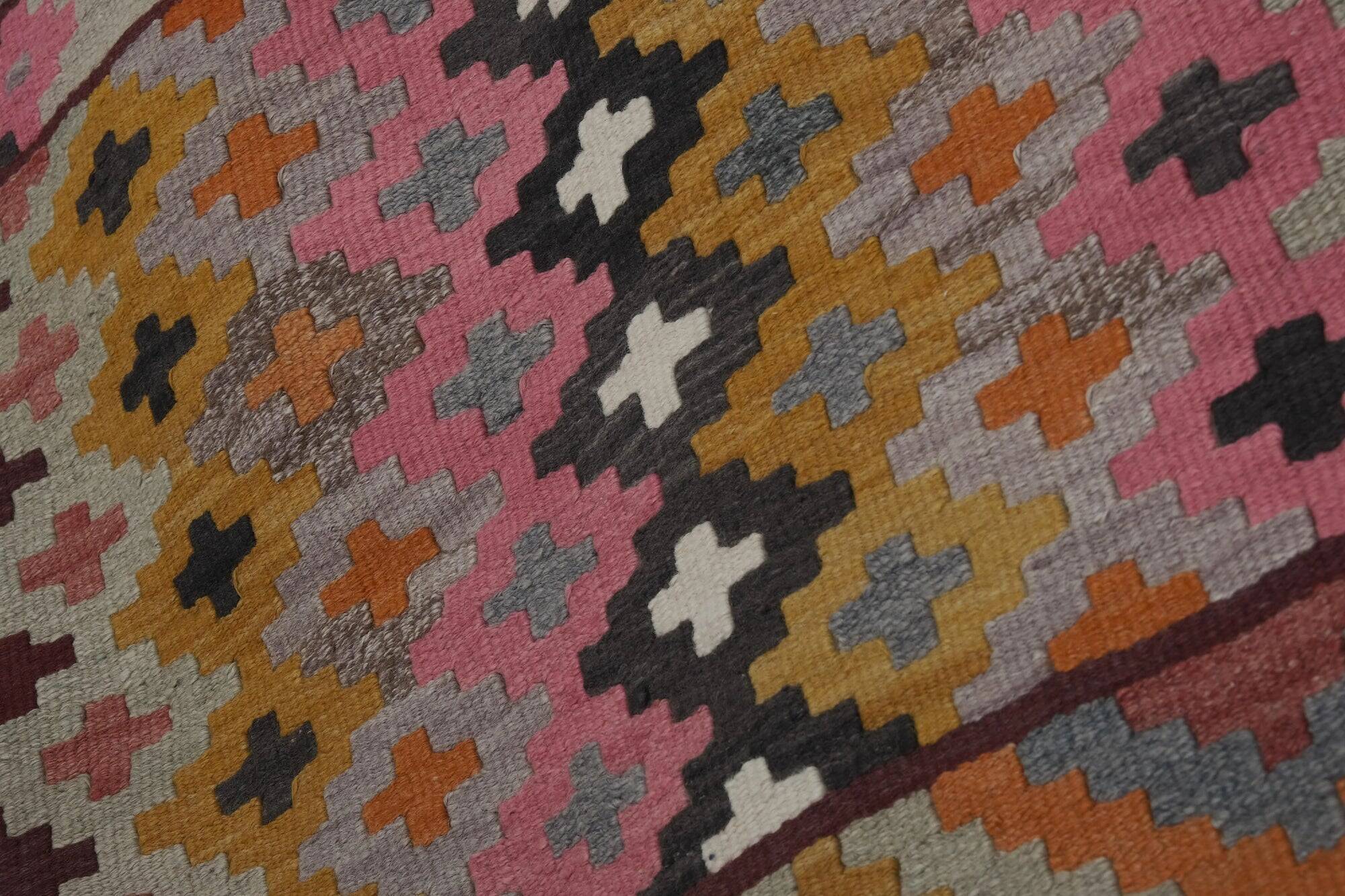 Vintage Turkish hallway rug 77x454 cm