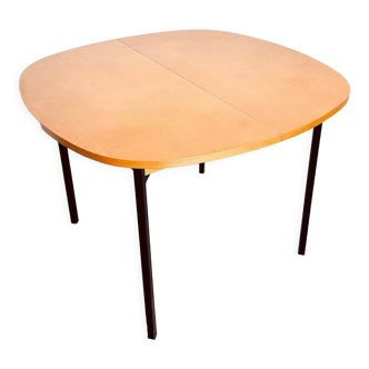 Dining table with system. Model TRC20 by Pierre Guariche for Huchers Minvielle ARP.