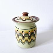 Moutardier vintage bulgare céramique Troyan