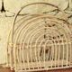 Vintage rattan magazine holder