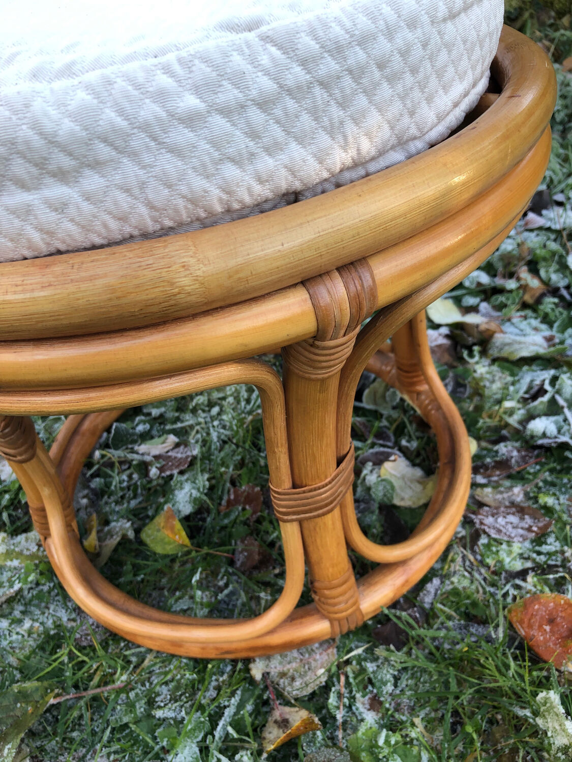 Tabouret rotin