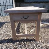 Farmhouse table with drawers