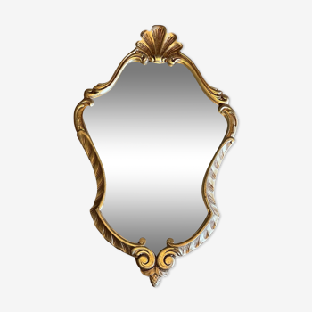 Miroir coquille style Louis XV