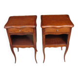 Pair of Louis XV style bedside tables