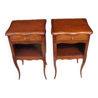 Pair of Louis XV style bedside tables