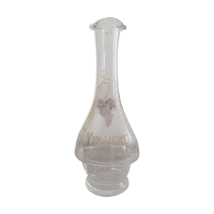 Bouteille fleurie pour le vinaigre