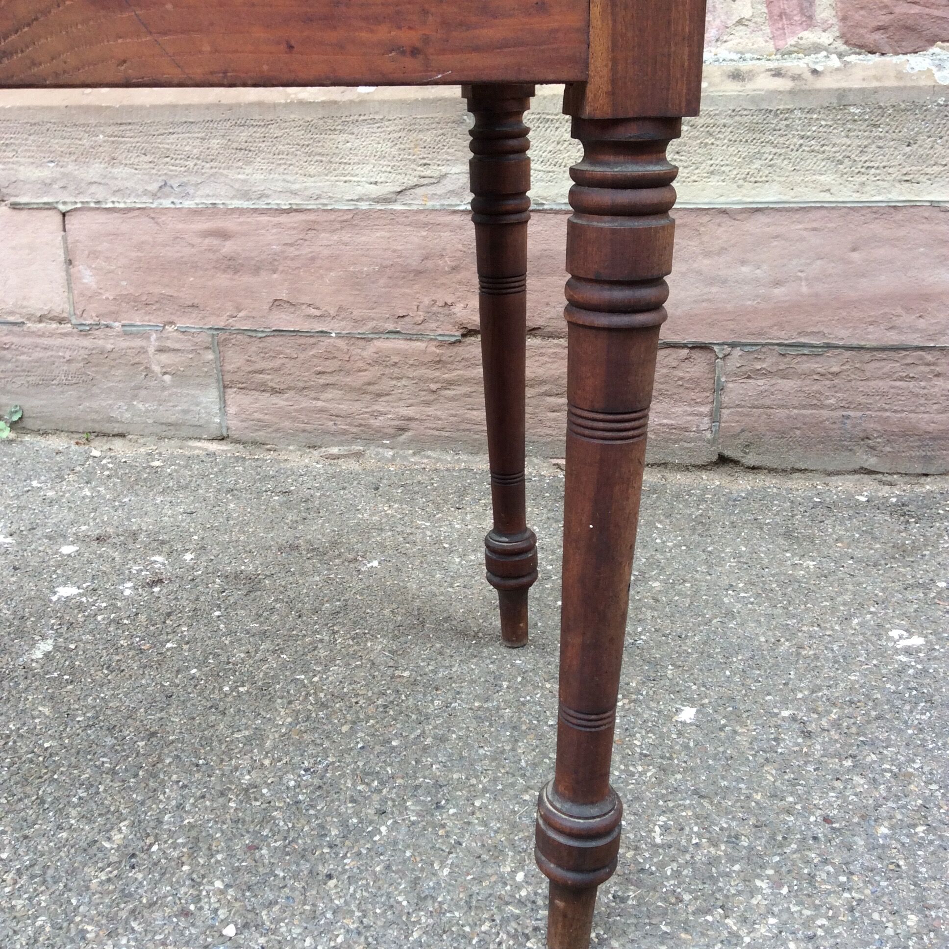Old farm table, brewery 1920
