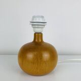 Scandinavian style wooden ball lamp, 1960s