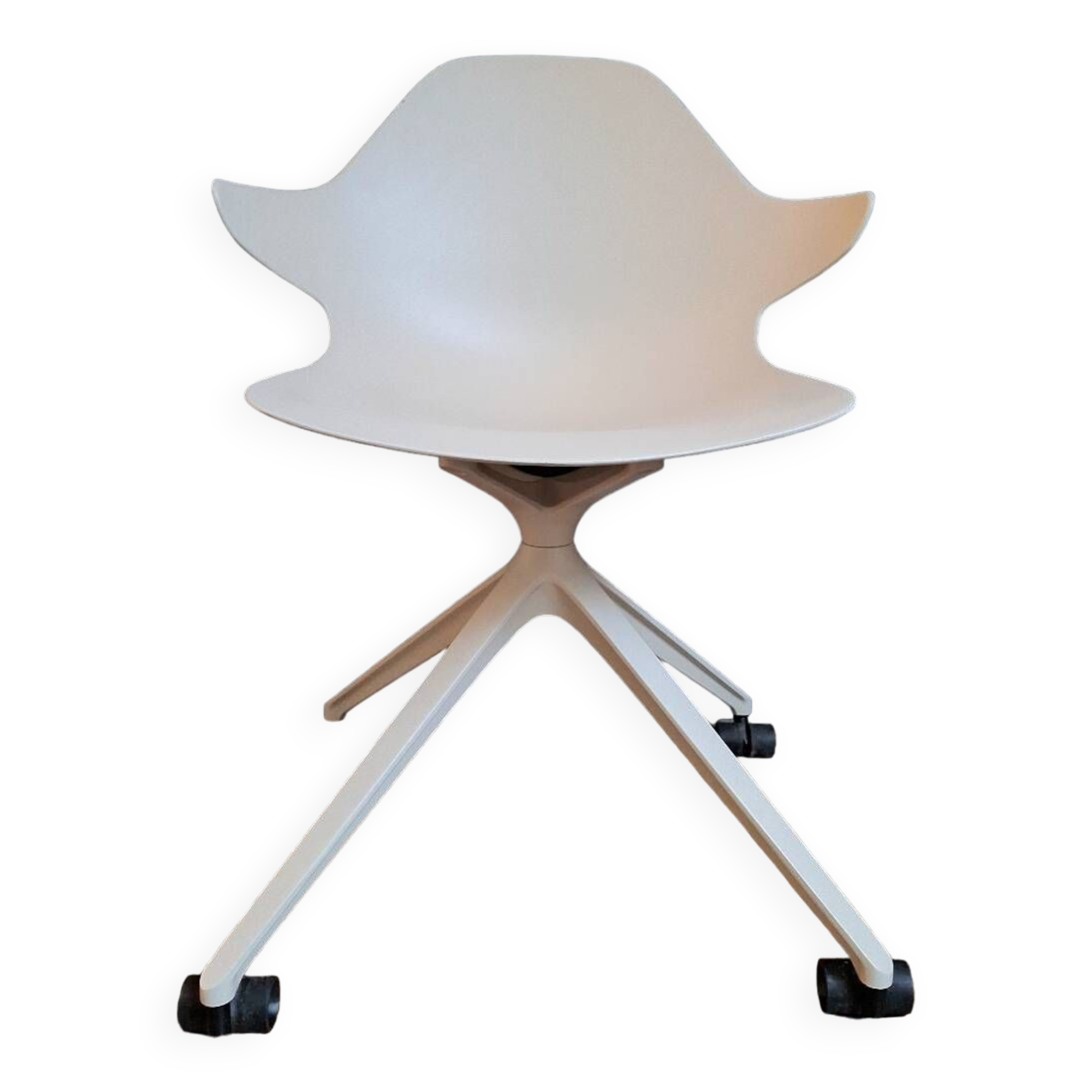 Roche Bobois Chistera chair on casters, Marcello Ziliani designer office chair
