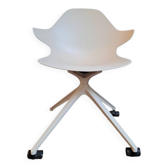 Roche Bobois Chistera chair on casters, Marcello Ziliani designer office chair