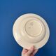 Set of 8 vintage Lunéville deep plates model Odile – bay decoration