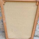 Oil painting on canvas Florence view of Santa Maria Novella early 1900