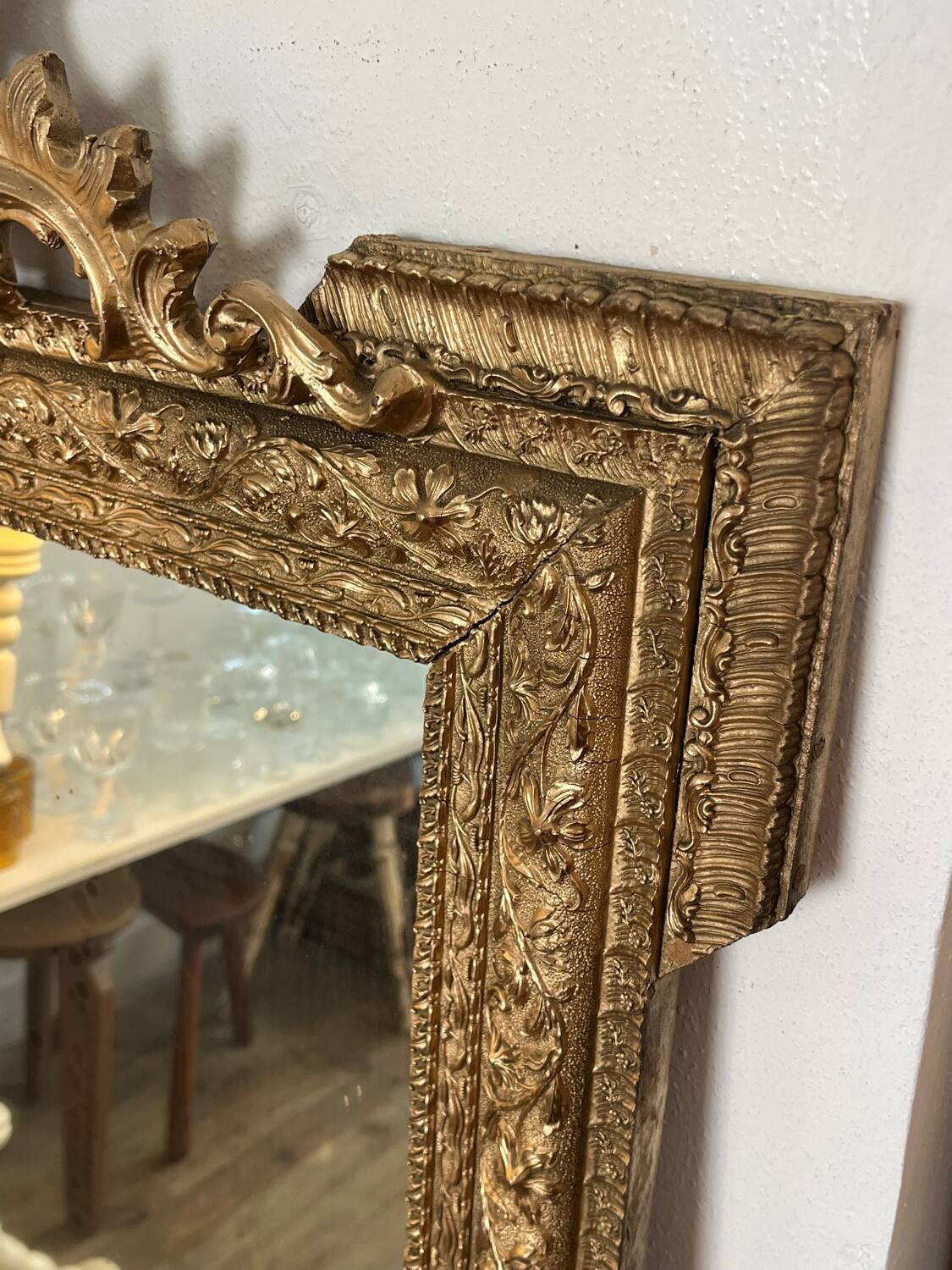 Miroir rocaille