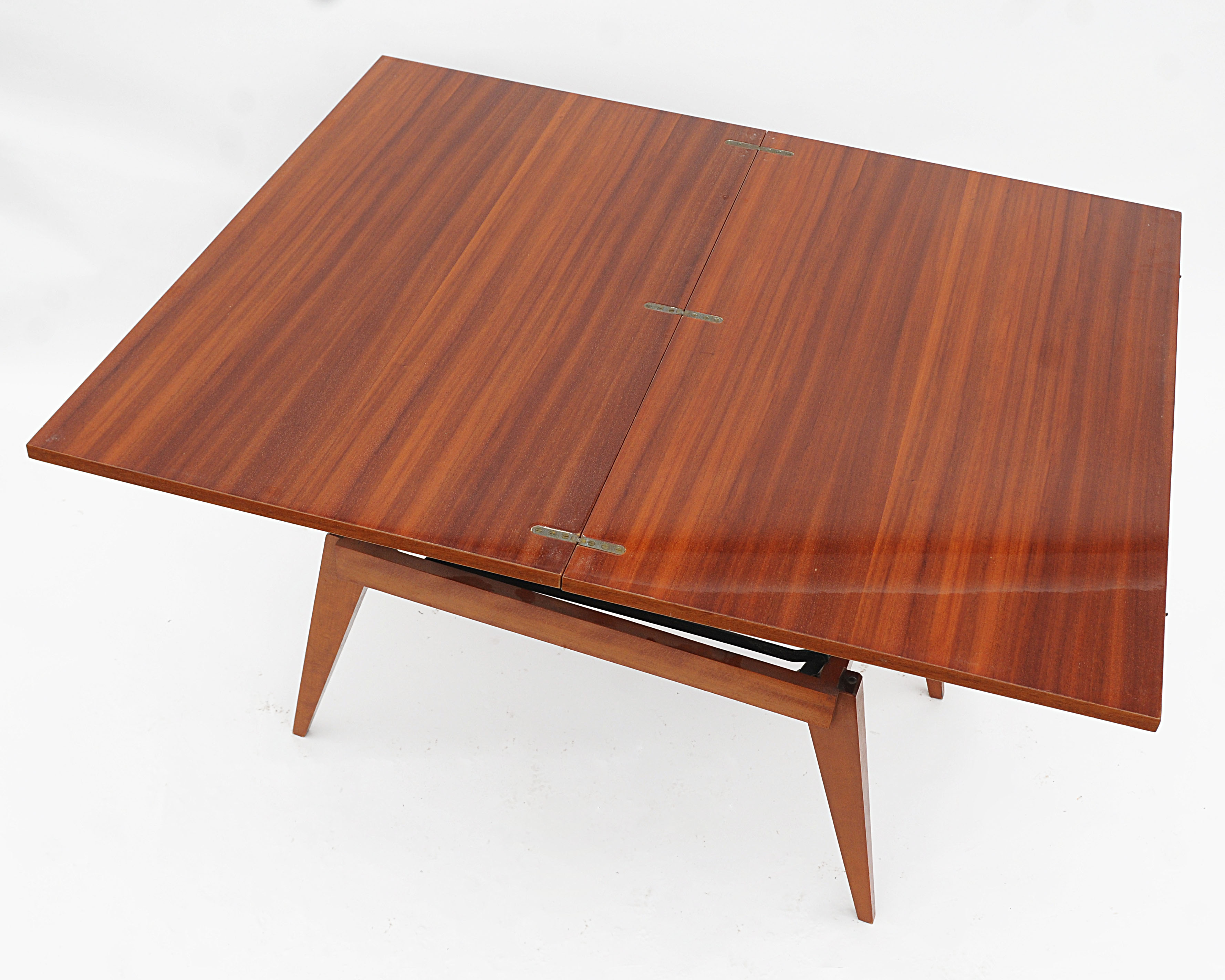 Vintage coffee table with Albert Ducrot system