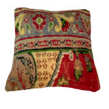 Housse de coussin de tapis turc vintage 45 x 45 cm