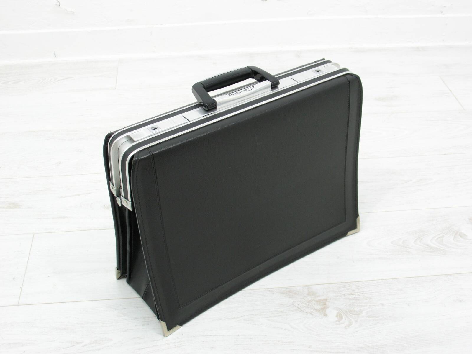 Briefcase, vintage briefcase Cavalet Denmark 1970s.