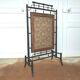 Napoleon III bamboo fireplace screen