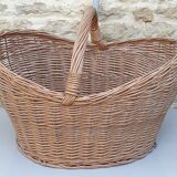 Old giant wicker basket