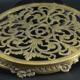 Brass table mat