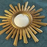 Miroir soleil œil de sorcière vintage années 1960