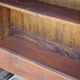 Handcrafted wooden bar, mirror bar and marble slab, wooden furniture
