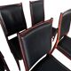 Torbjørn Afdal model "darby" rosewood dinning chairs