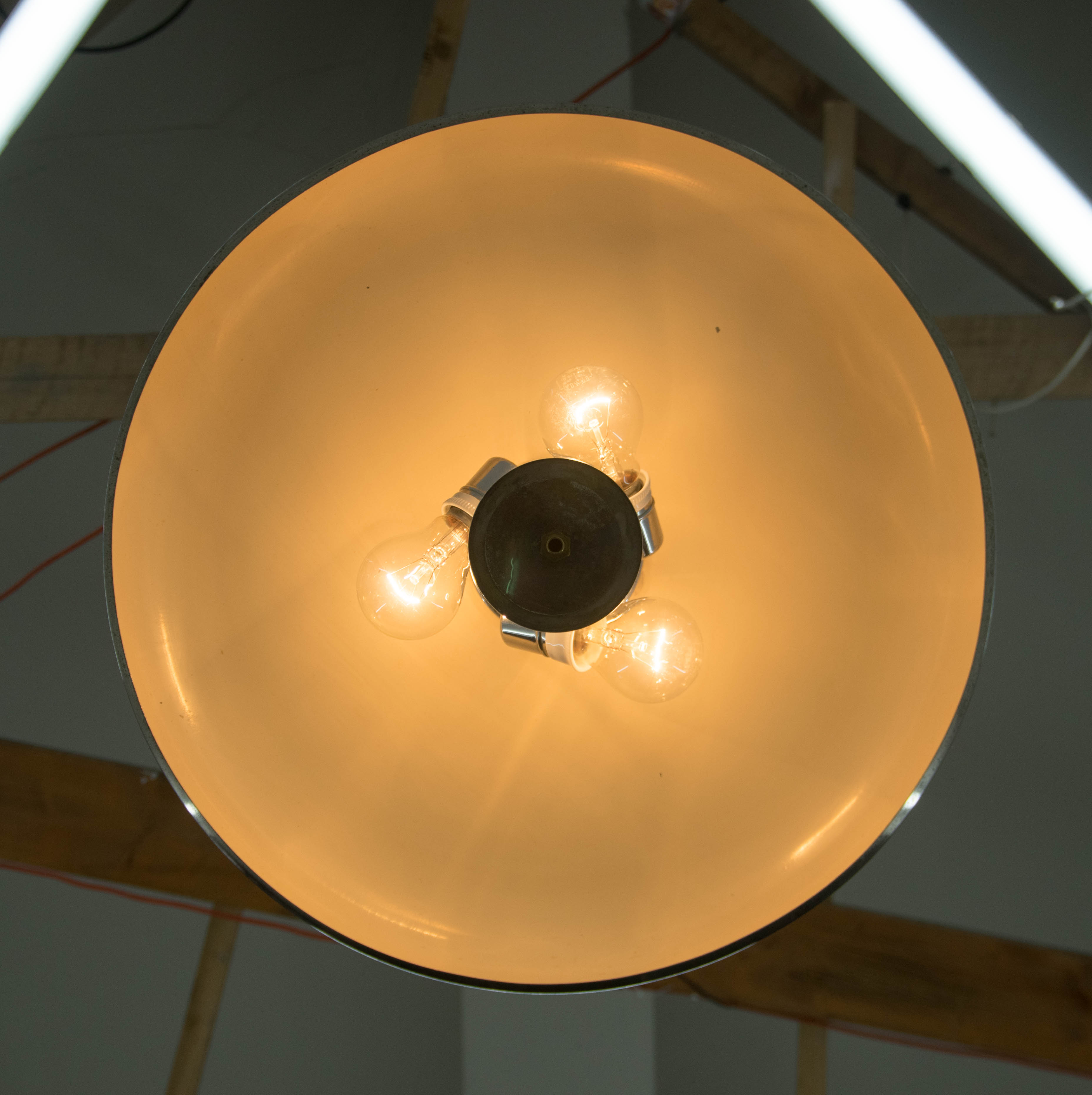 Ultra Rare Bauhaus Chandelier by IAS, 1930s