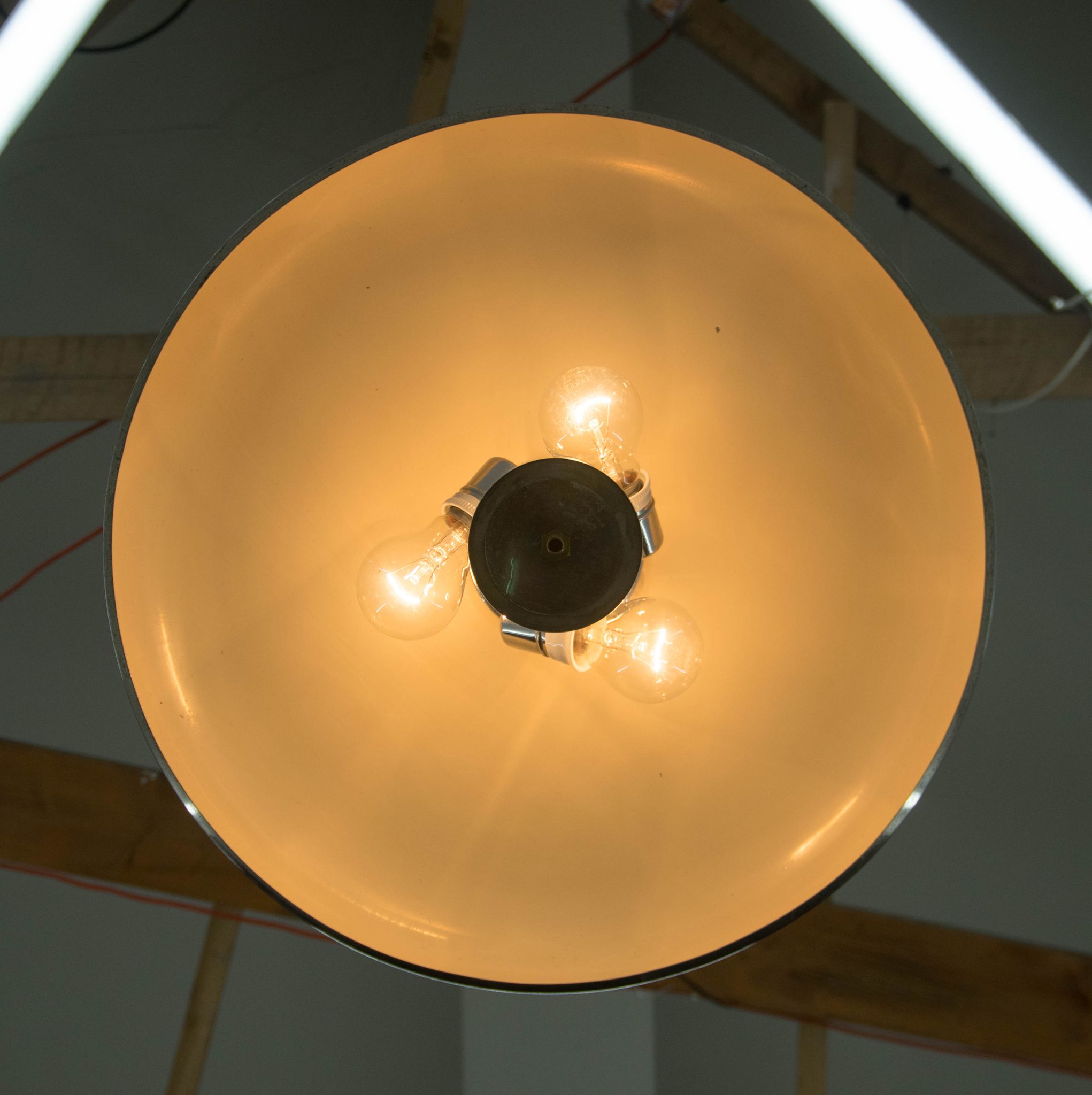 Ultra Rare Bauhaus Chandelier by IAS, 1930s