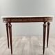 Console en bois et marbre, style Louis XVI, Début du XXe siècle