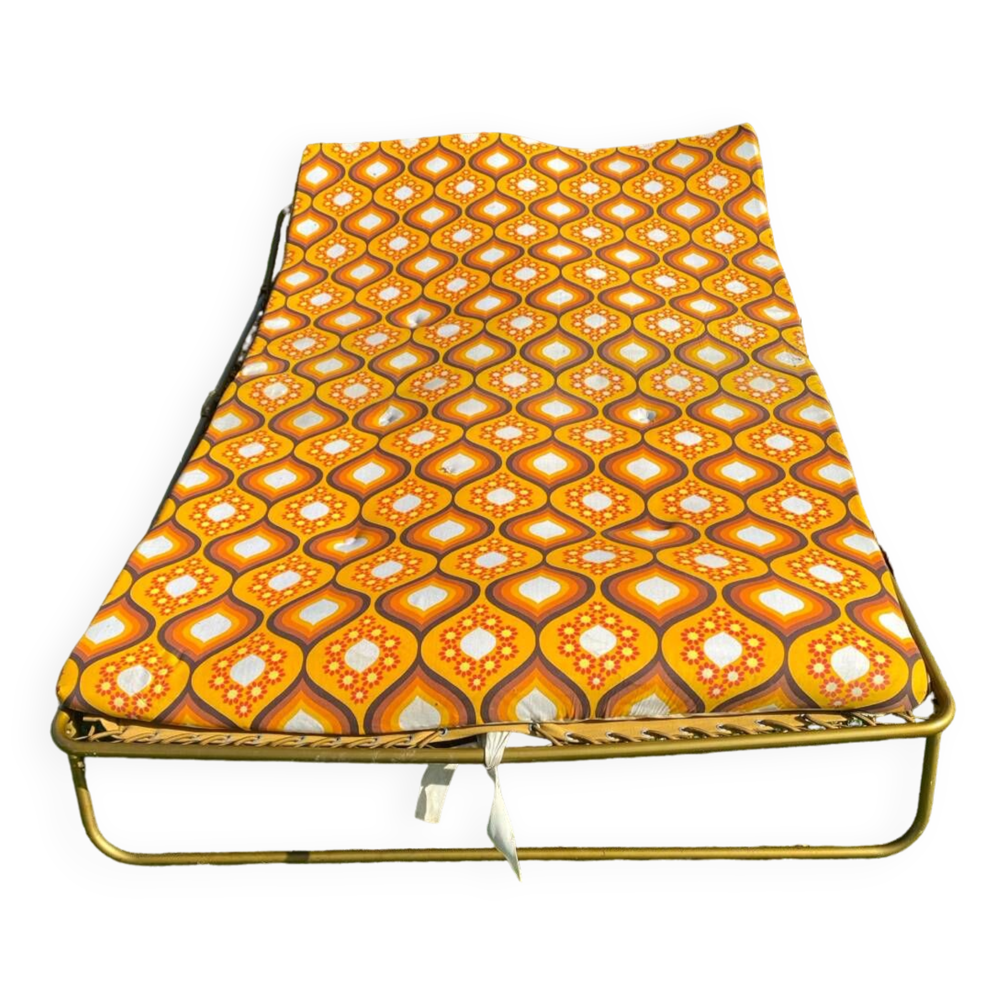 Double camp bed