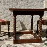 Table de jeux style Louis XIII
