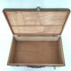 Old wooden suitcase