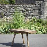 Brutalist tripod coffee table