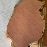 Golden frame mirror 27x50cm