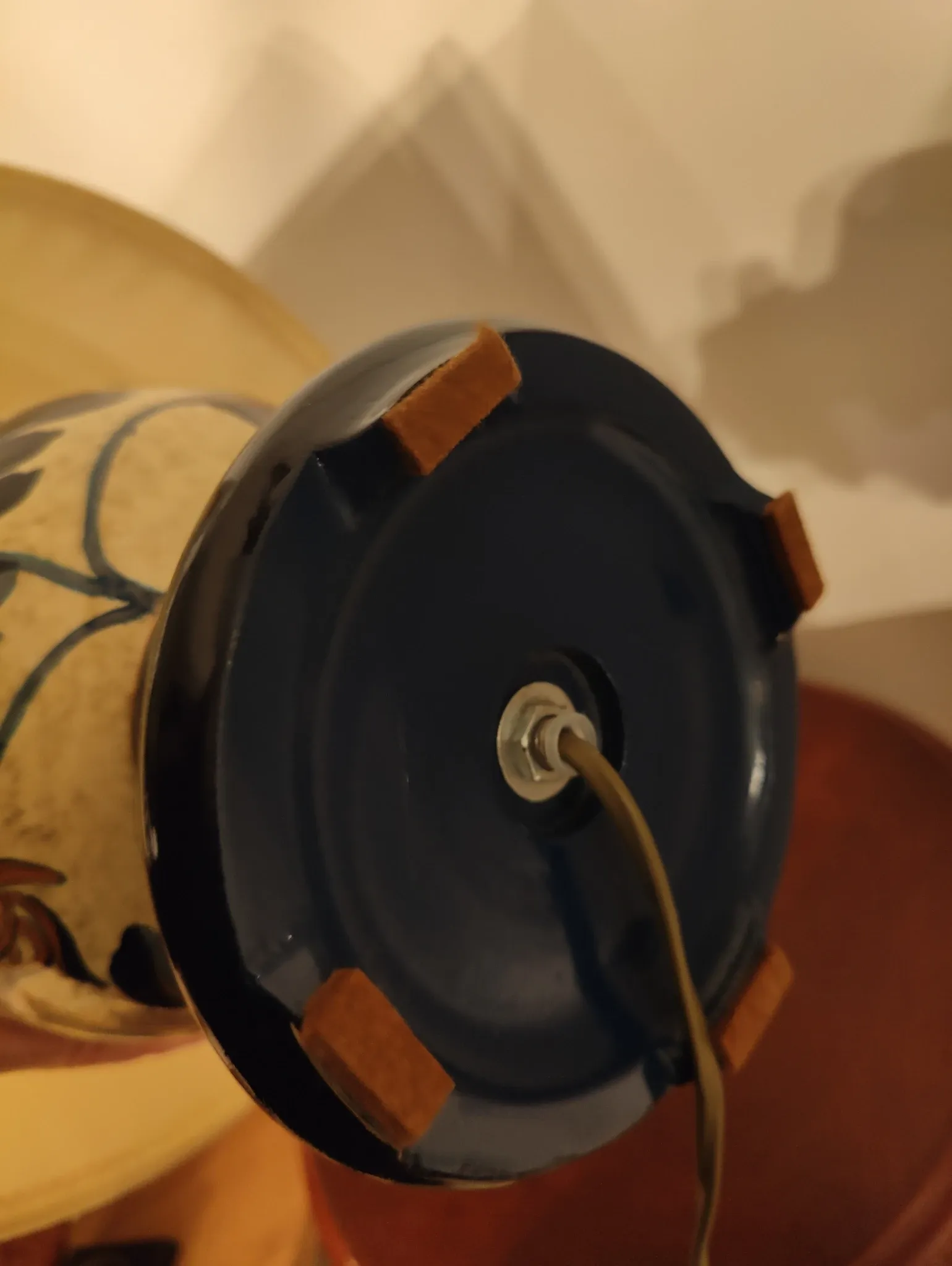 Lampe vintage céramique