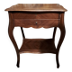 Side desk, Creative leisure table in varnished blond wood 1920