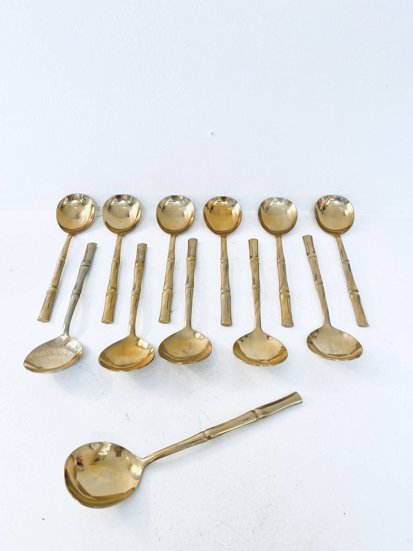 12 tablespoons, Hollywood Regency - circa 1970