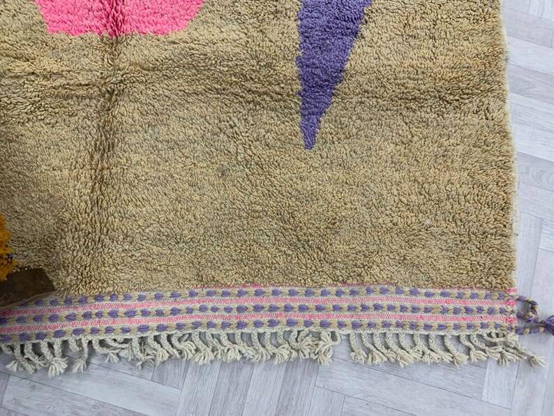 Handmade traditional pure wool rug 1.5/3.5 m