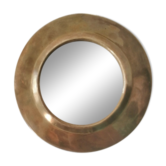 Brass mirror