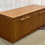 Low English teak sideboard from the 70s