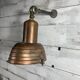 Wall lamp in copper and brass