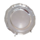 Round silver metal dish Christofle