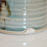 Japanese ceramic raku pot or tea box